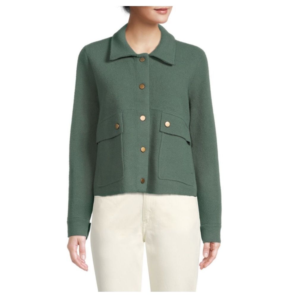Ladies M Magaschoni brand jacket in‎ Alpine Color Size XL